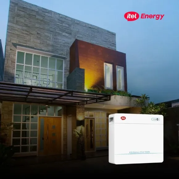 itel 2560Wh Lithium Battery Wall Mounted 24V 100Ah 2.56kWh IPW-25100 IP21 - Image 3