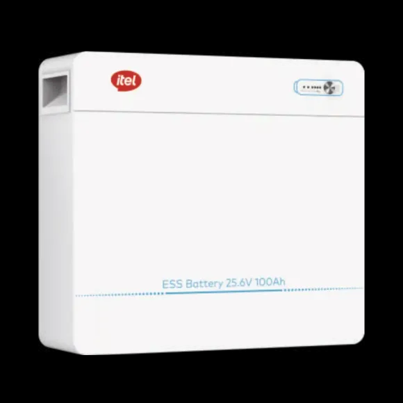 itel 2560Wh Lithium Battery Wall Mounted 24V 100Ah 2.56kWh IPW-25100 IP21 - Image 2