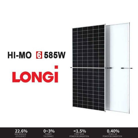 Longi Himo -6 585 Watt Panels